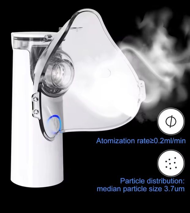 Mini nebulizator, ręczny inhalator, atomizer dla dzieci astma