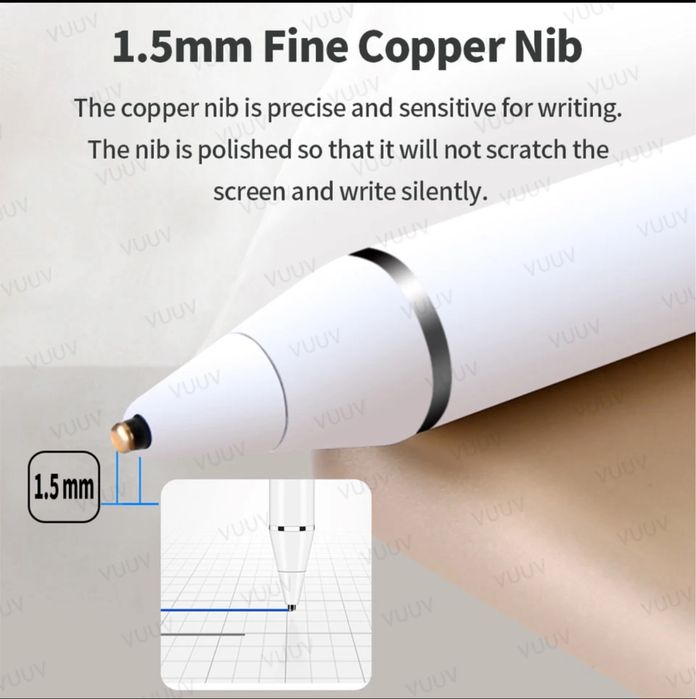 Stylus Pen Сенсорная ручка белая для планшета/телефона