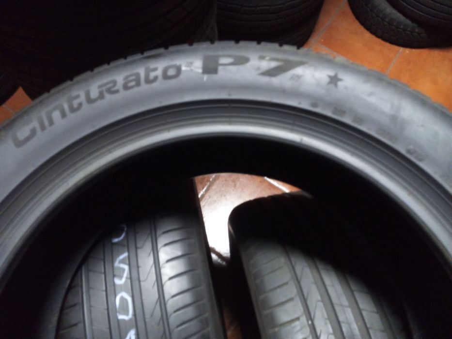 Pneus 245/50/19 Pirelli semi novos