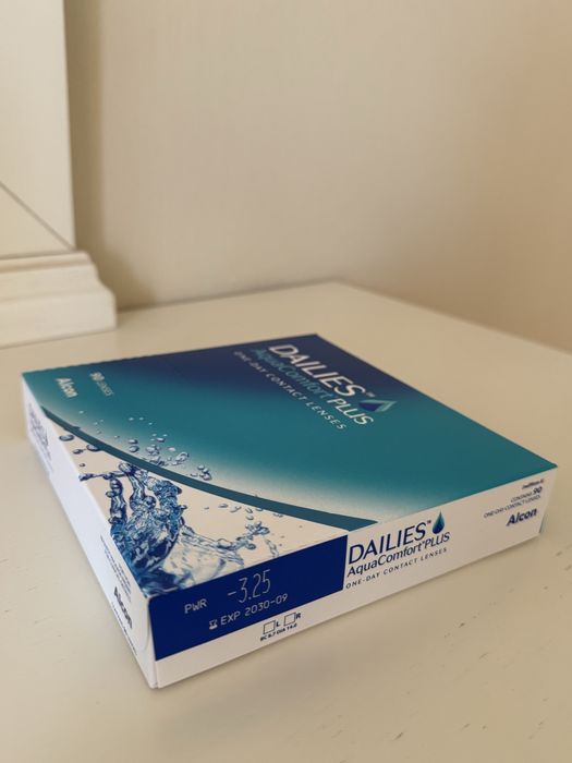 Лінзи Dailies AquaComfort Plus -3.25, 90 шт. Alcon