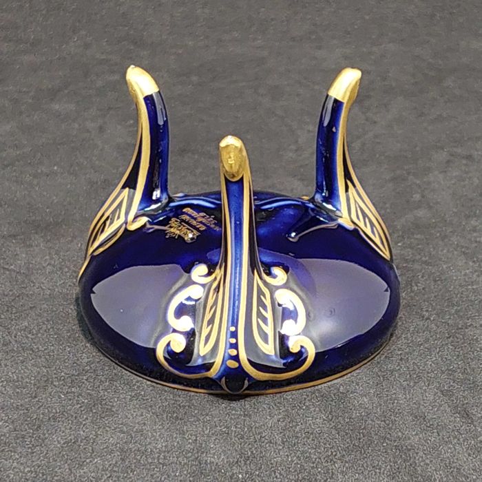 РЕДЧАЙШАЯ шкатулка Германия ROSENTHAL 1949 год РОЗЕНТАЛЬ фарфор ЗОЛОТО