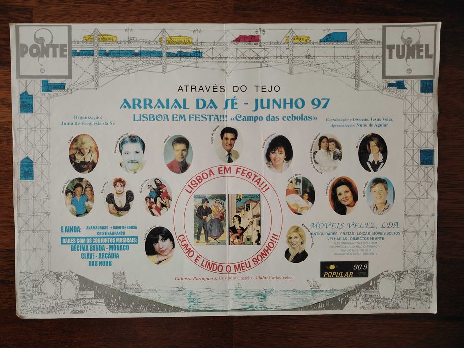 Cartaz Arraial da Sé 1997