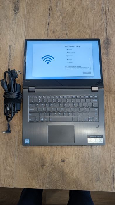 laptop 2w1 Leonovo z i7, 16GB RAM, yoga 530 14IKB, dotykowy ekran, SSD m.2 256GB, windows 11, Full HD + gratis