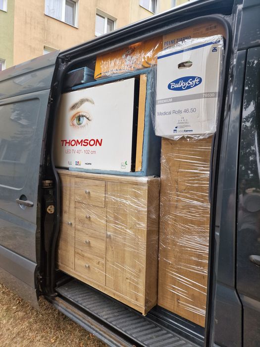 Przeprowadzki Transport wnoszenie/wynoszenie  pakowanie