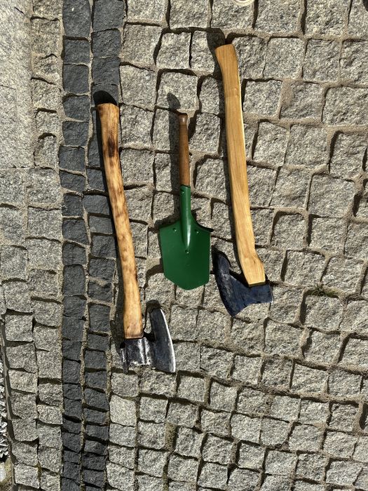 Stary niemiecki cechowany toporek