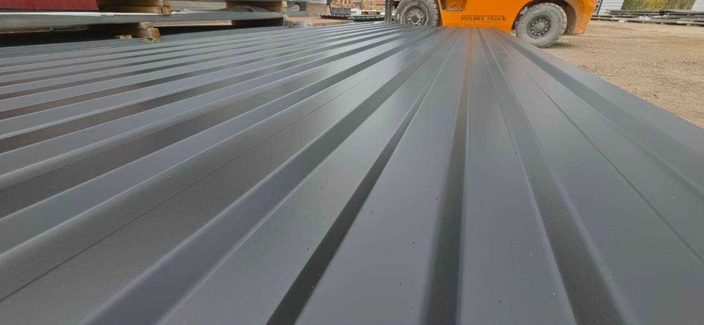 Blacha trapezowa t18 Trapez tr 18 Trapez Grafit Antracyt Brąz
