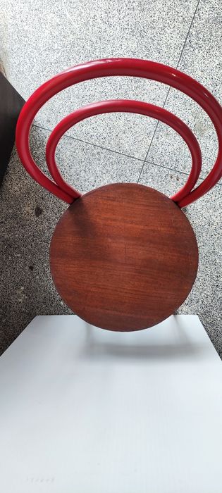 4 Cadeiras em ferro e madeira