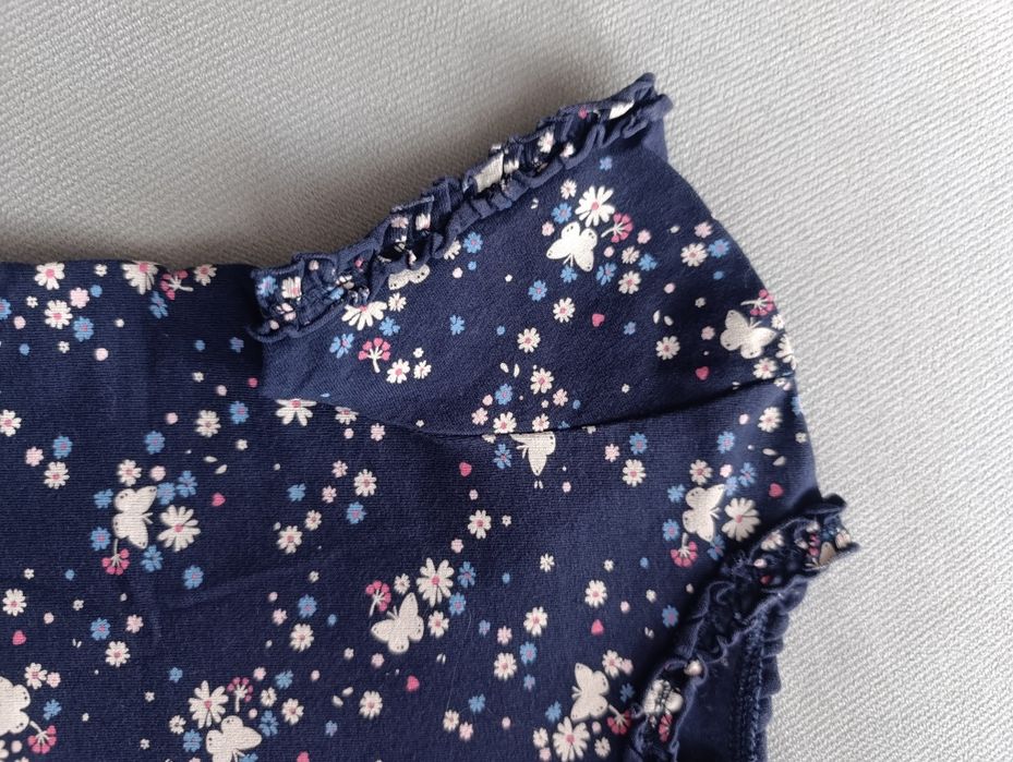Bluzeczka niemowlęca, dziewczęca H&M, roz. 9-12m, 80cm