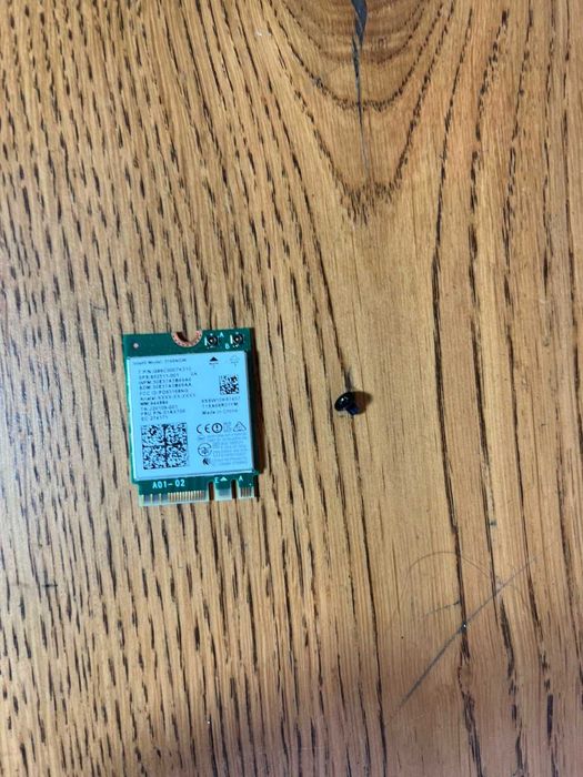 Karta WiFi Intel Dual Band Wireless-AC 3168 3168NGW Bluetooth 4.2 M.2 2230