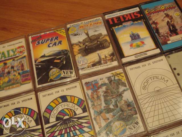 Cassetes jogos zx spectrum
