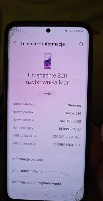 Samsung Galaxy S20