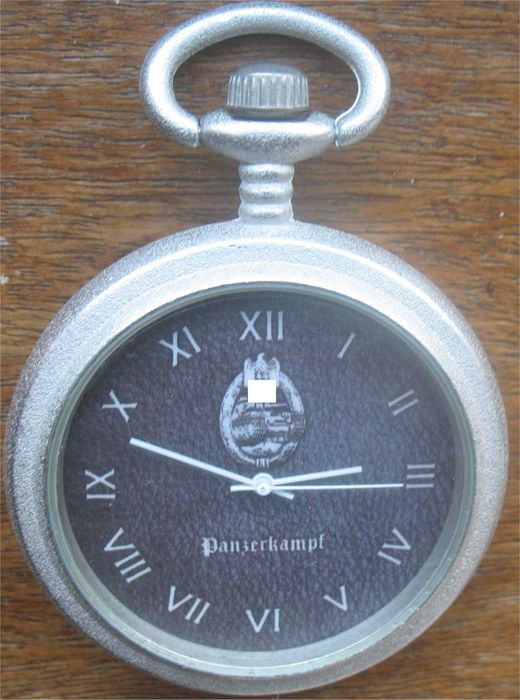 Relógio de Bolso Retro - Panzerkampf