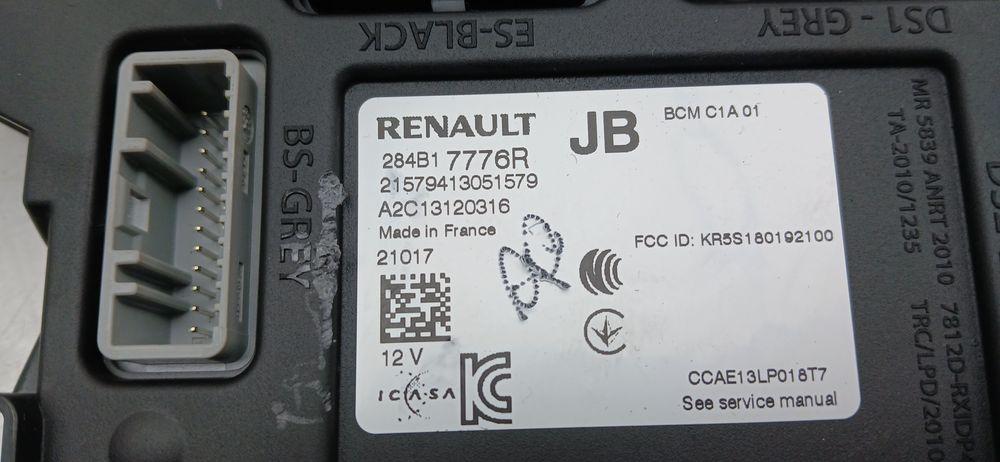 Módulo genérico RENAULT Zoe (BFM_)