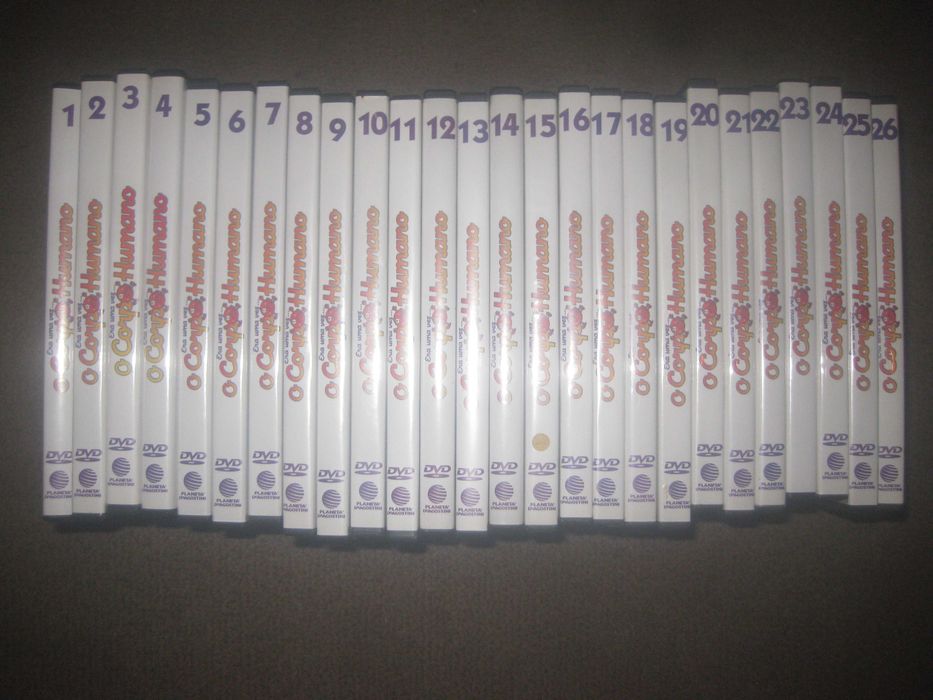 Colecção Completa em DVD "Era Uma Vez... O Corpo Humano"