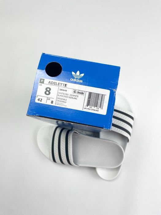 Оригінал! Чоловічі Тапки Adidas Adilette (42/26,5 см) Нові в коробці!