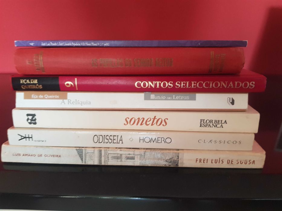 Obras de Poesia, Eca Queiroz, Omero, etc
