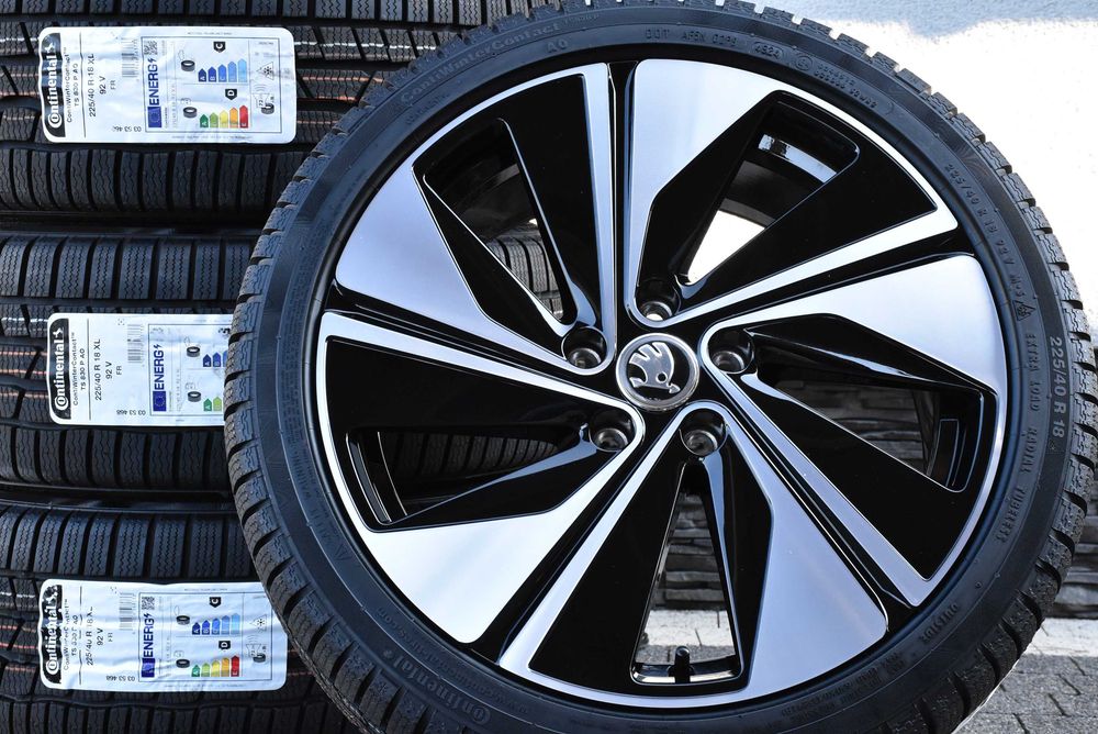 Nowe koła zimowe OEM Skoda Octavia MK3 III 3E VRS 18" Conti 2025