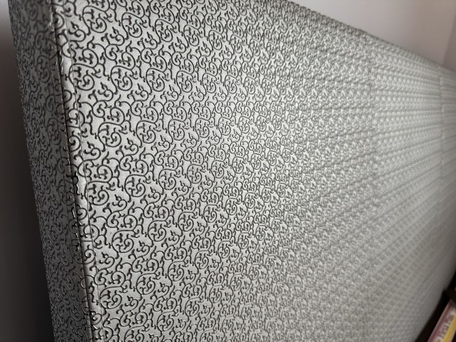 Łóżko 160x200, tapicerowane, regulacja twardości stelaża