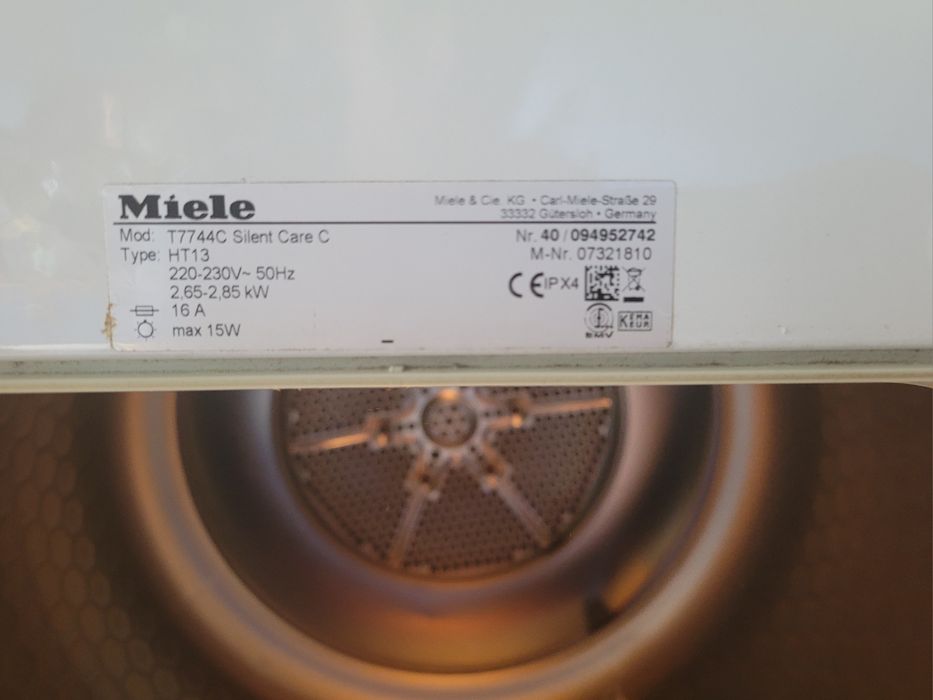Suszarka Miele Silent Care