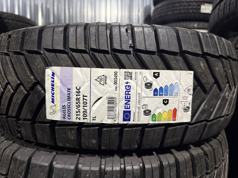 Резина НОВА Michelin 215/65 R16C Agilis Cross Climate France DOT24