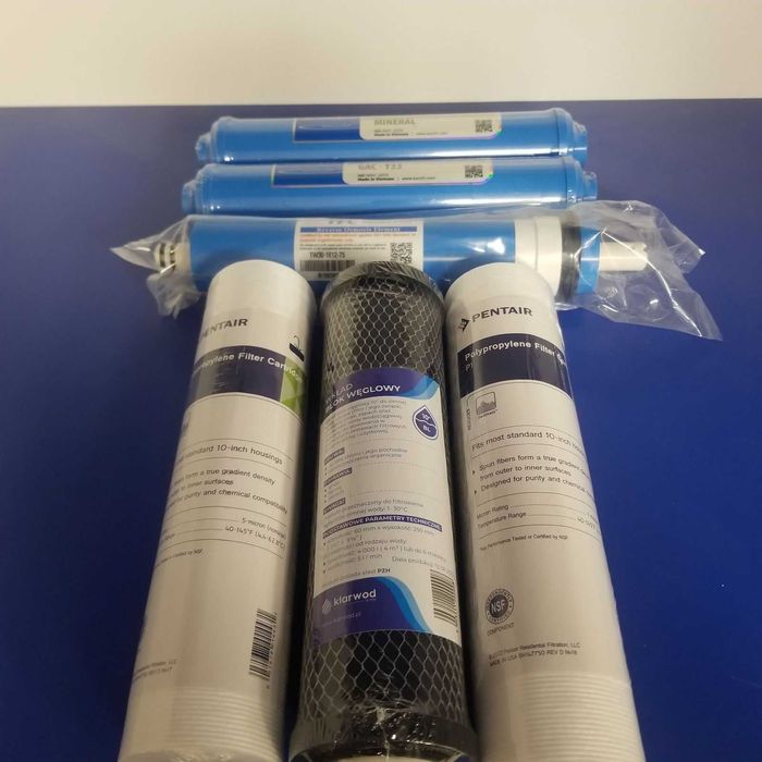 Комплект фильтров из 6 штук Стандарт для обратного осмоса Премиум