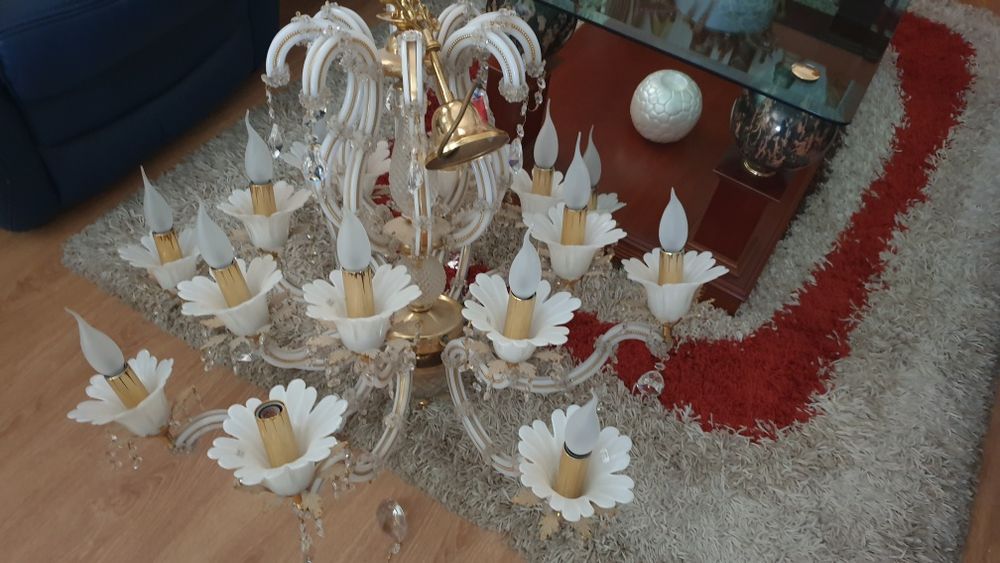 Vendo candeeiro em cristal