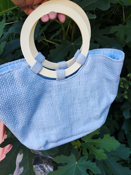 Torba koszyk pleciony