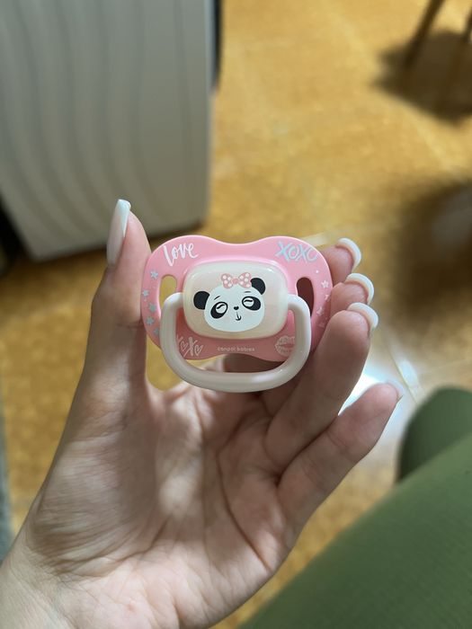 Пустушка Canpol babies 6-18 для дівчинки