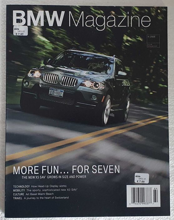 Catálogo BMW Magazine 4/2006 - USA - idioma inglês