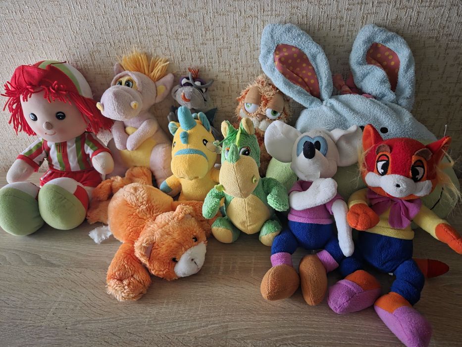 М'які іграшки в гарному стані