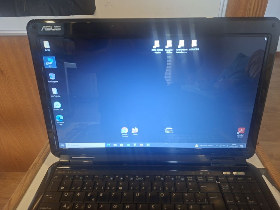 Portátil asus f52q sem bateria