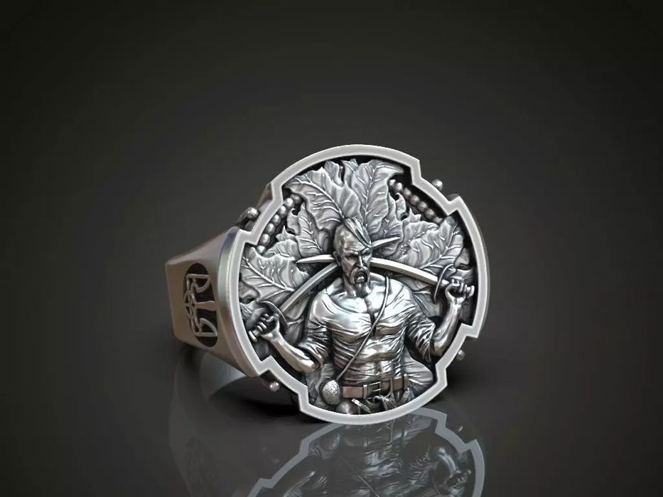 Срібна печатка кольцо мужское серебряное серебро обручка перстень 925