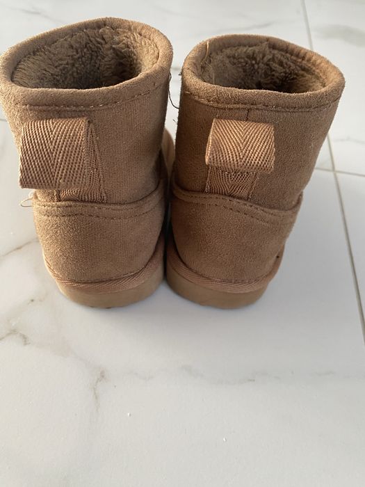Brązowe botki 24/25 h&m
