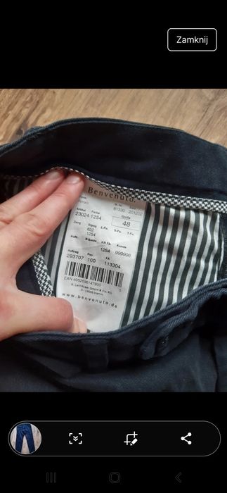 Spodnie M eleganckie jak Nowe