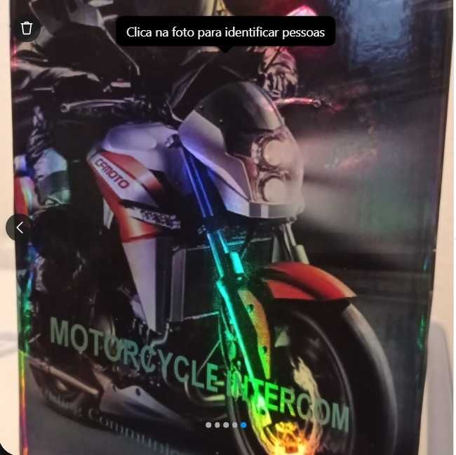 Intercomunicador Motociclista EJEAS V6 PRO + - Novo!!64584913805187121