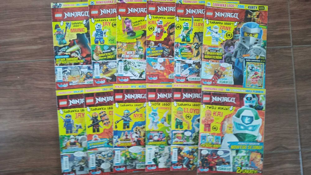 Gazetki Lego Ninjago rocznik 2020
