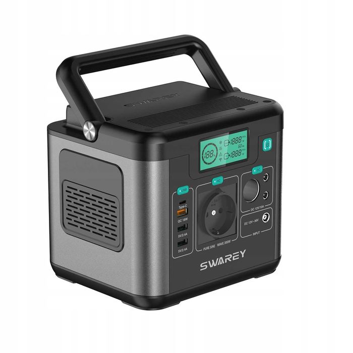 Зарядна електростанція Swarey 222Wh, 600W. Зарядная станция. ДЖБ ИБП