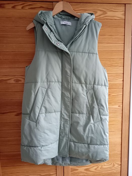 Kamizelka damska S, zielona