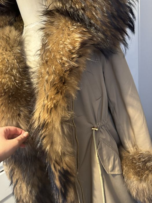 Parka zimowa z naturalnym futrem Lili Furs