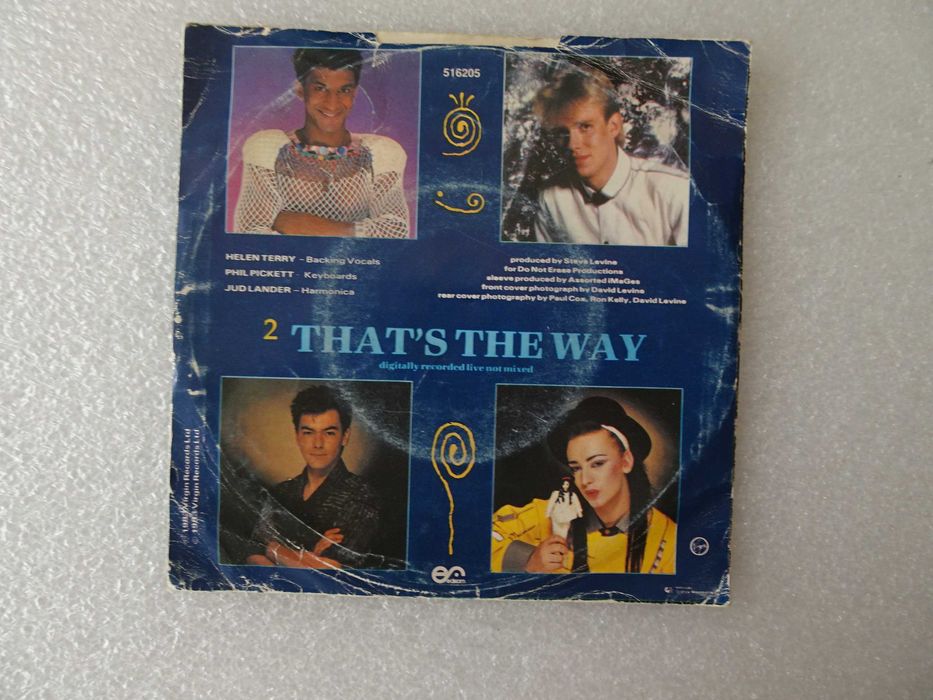 Disco vinil single - Culture Club - Karma Chameleon