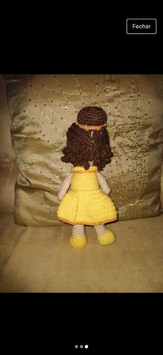 Amigurumi Bela e o Monstro