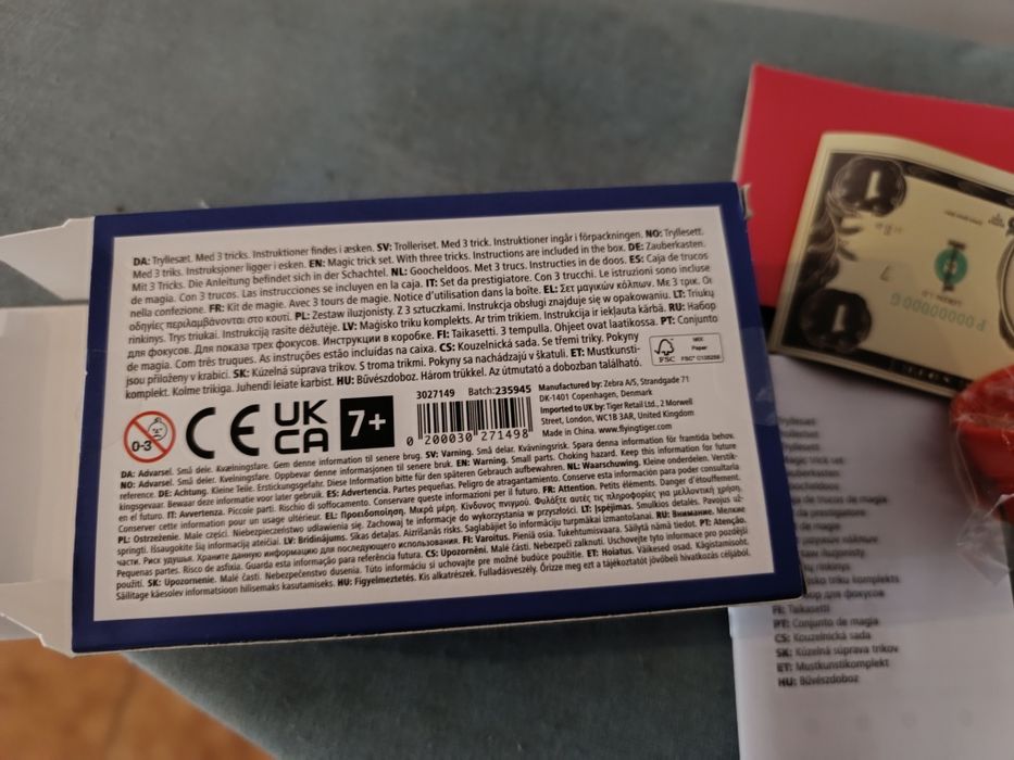 Kit magia Tiger novo