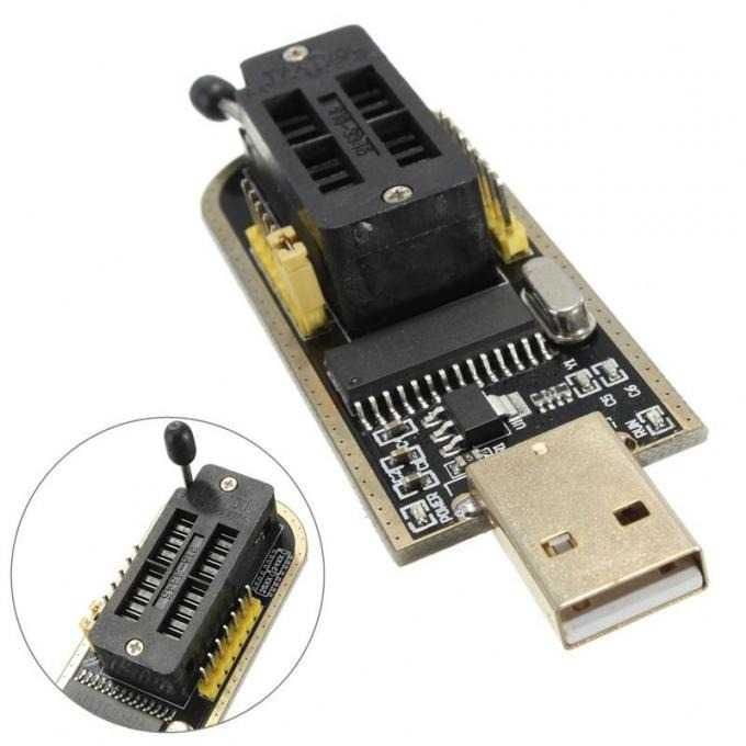 Программатор ch341a usb для eeprom/flash 24/25 серії