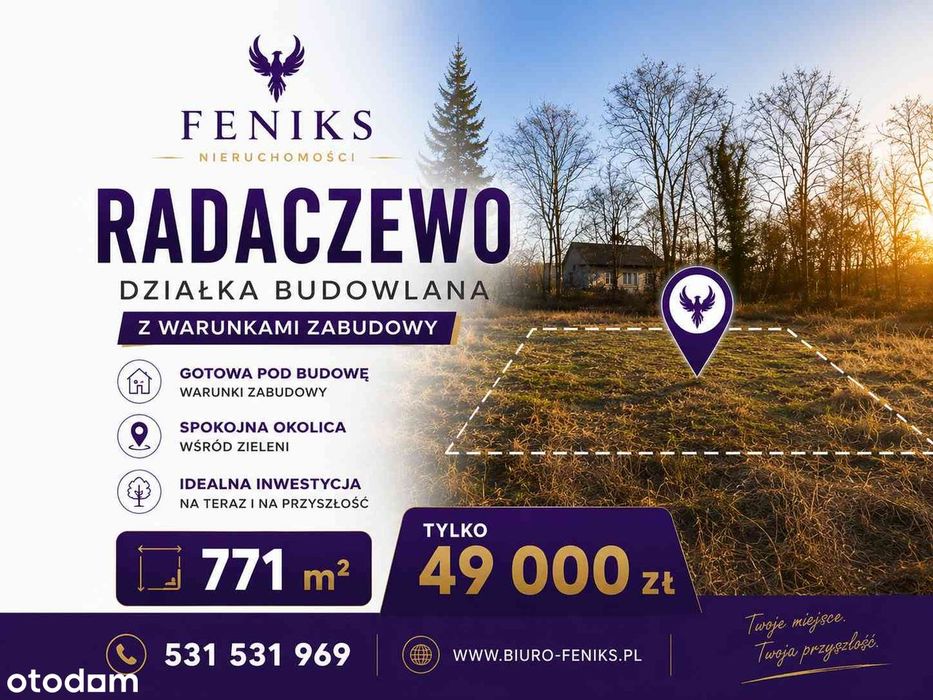 Koniecznie zobacz ! Działka budowlana z Warunkami Zabudowy !