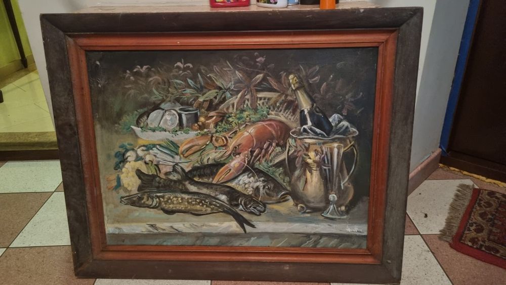 Obraz olejny Kluźniak