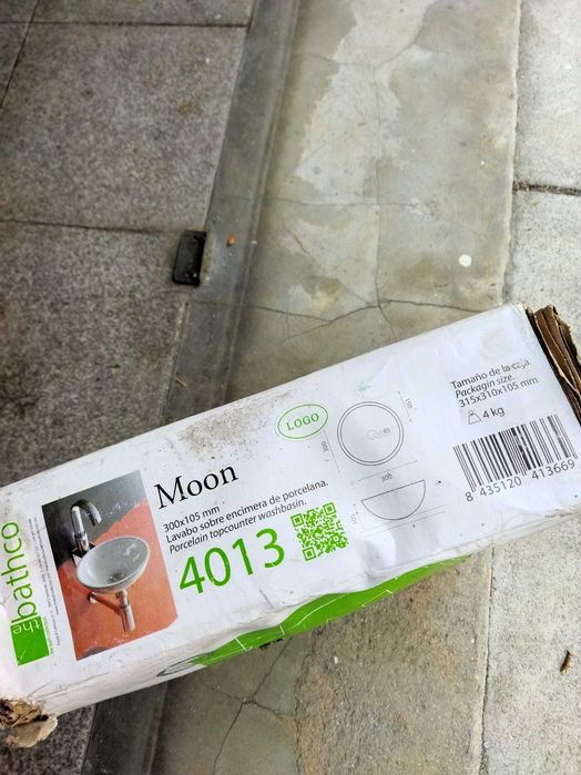 Lavatório wc redondo