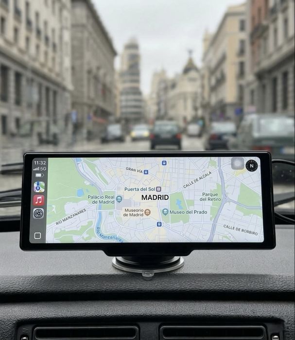 Monitor Android Auto/Apple CarPlay - 10 polegadas