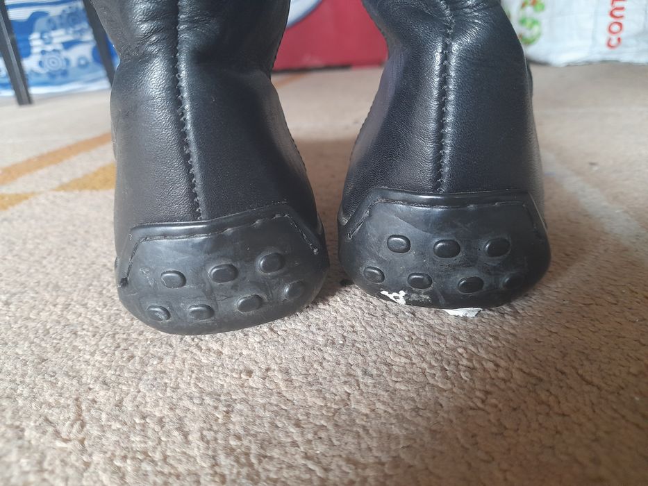 Bota de cano preta