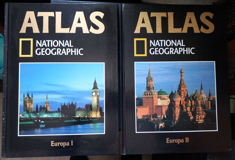Atlas - National Geographic - vol 1 e 2 - portes incluídos