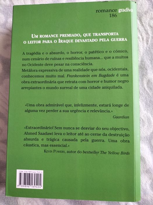 Livro - Frank-Enstein em Bagdade